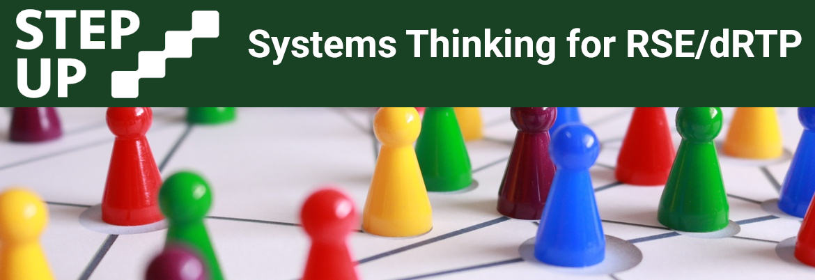 STEP-UP In Person Training: Systems Thinking for RSE/dRTP