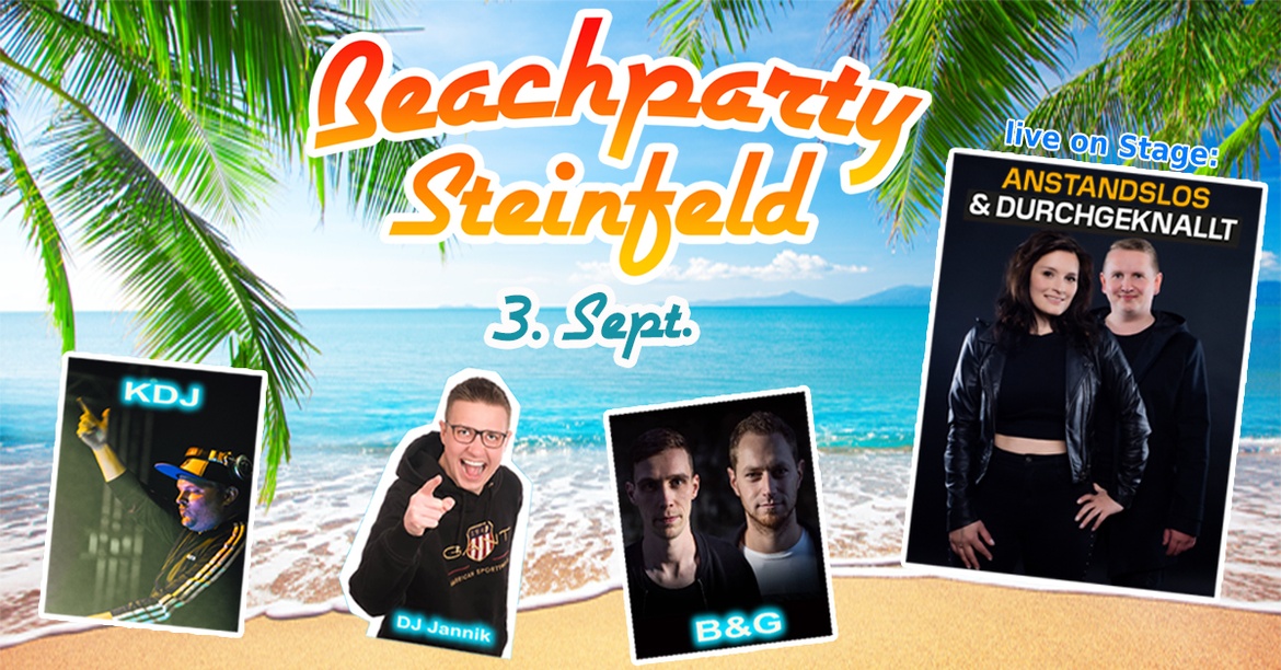 Beachparty Steinfeld 2022