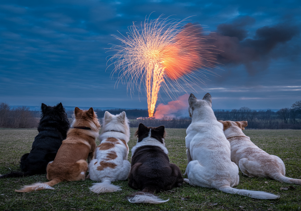 Ruhige Pfoten zum Jahreswechsel - Training & Naturkraft gegen Silvesterangst