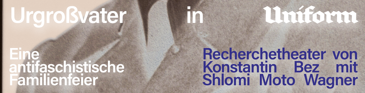 Great-grandfather in uniform An anti-fascist family celebration