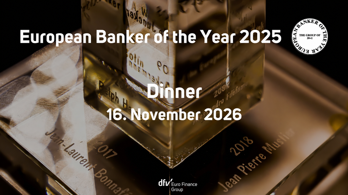 European Banker of the Year 2025 - Dinner