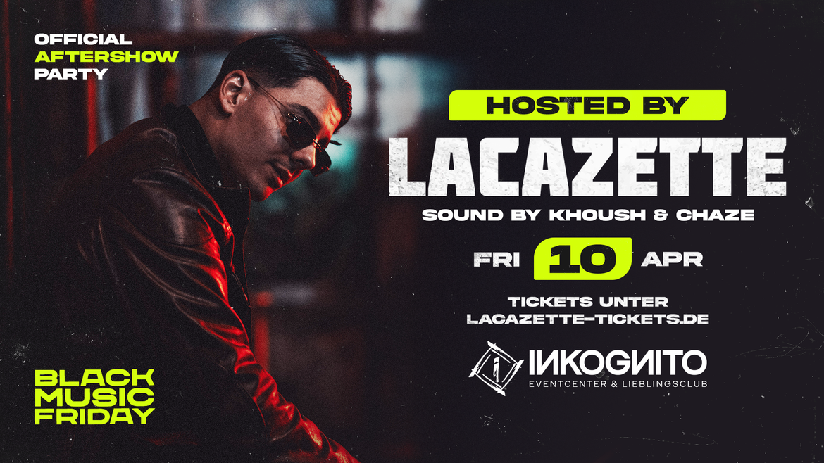 LACAZETTE LIVE @ INKOGNITO CELLE | 10.04.2026