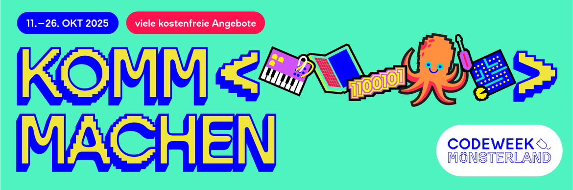 Mitmachen. Entdecken. Begeistern. - Lerne den Calliope mini kennen!