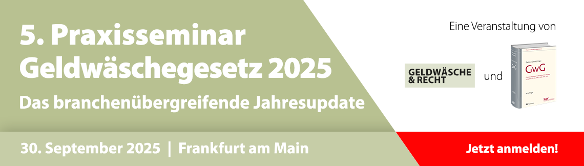 5. Praxisseminar Geldwäschegesetz 2025