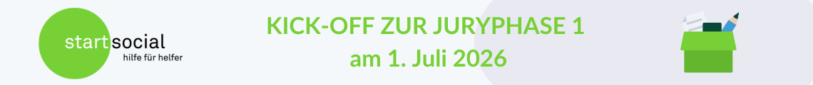 startsocial 2026/27 – Kick-off zur Juryphase 1 für neue Jurymitglieder