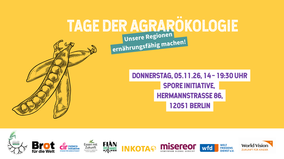 Tage der Agrarökologie - Unsere Regionen ernährungsfähig machen!