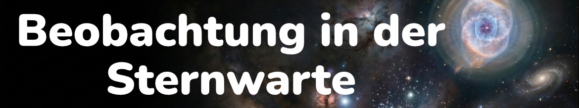 Beobachtungsabend in der Sternwarte Frankfurt