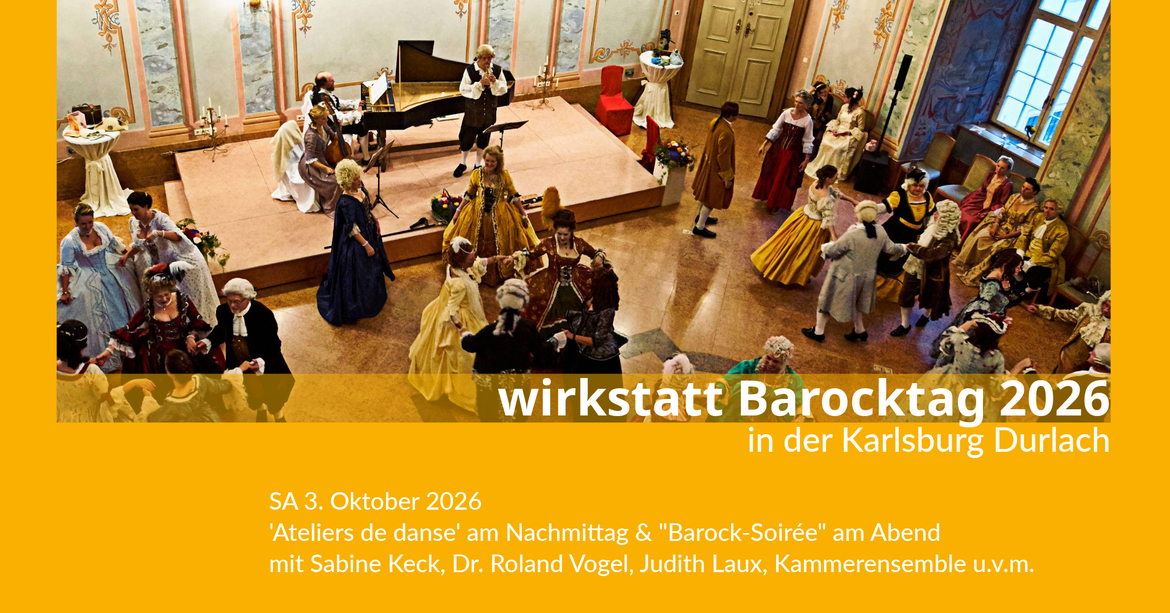 wirkstatt Barocktag 2026