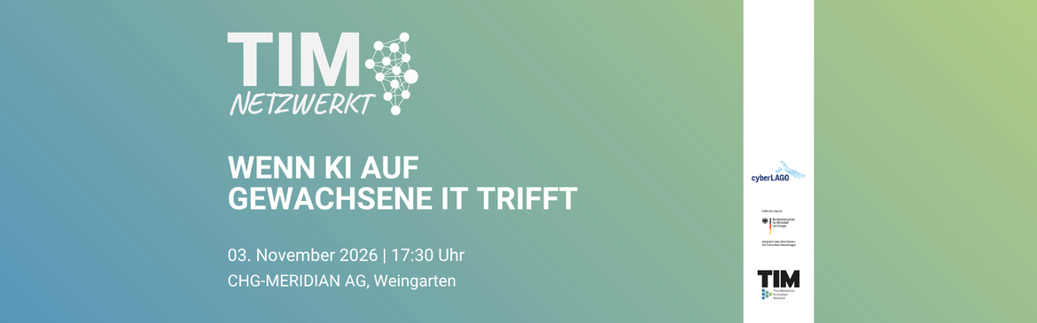 TIM netzwerkt: Wenn KI auf gewachsene IT trifft