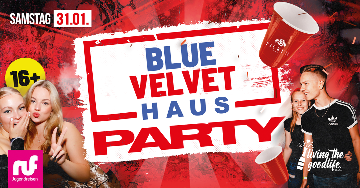 BLUE VELVET HAUSPARTY I FALKENBERG I 16+