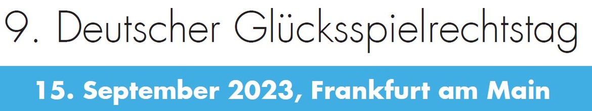 9. Deutscher Glücksspielrechtstag 2023