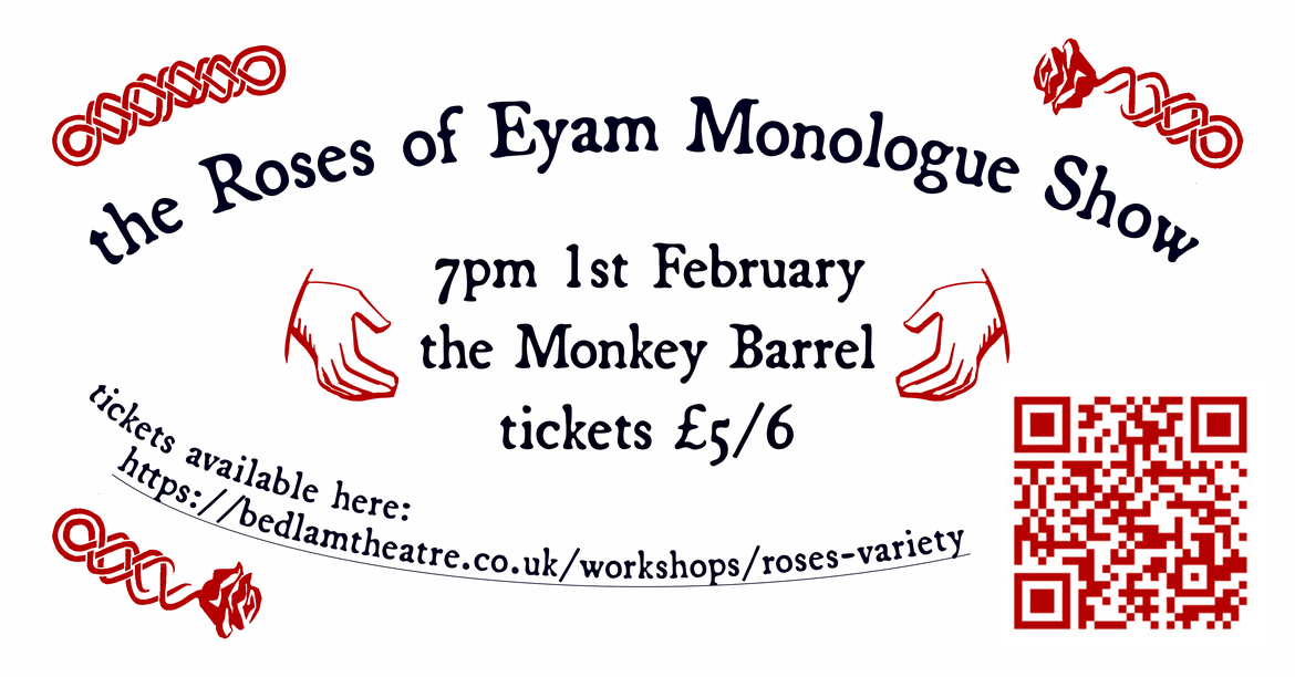 The Roses of Eyam Fundraiser: Monologue Show