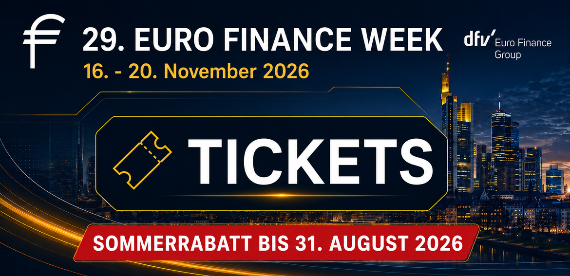 Tickets für die 29. EURO FINANCE WEEK
