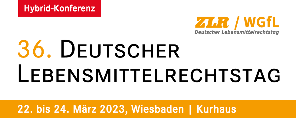 36. Deutscher Lebensmittelrechtstag 2023