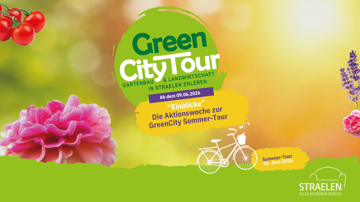 "Einblicke" - Die Aktionswoche zum GreenCityTour Event 2026