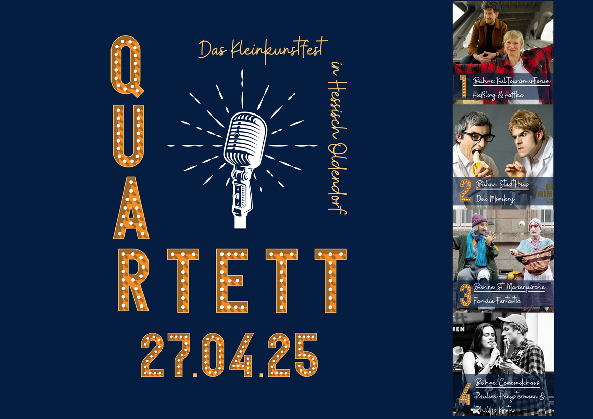 Quartett - Das Kleinkunstfest in HO 2025