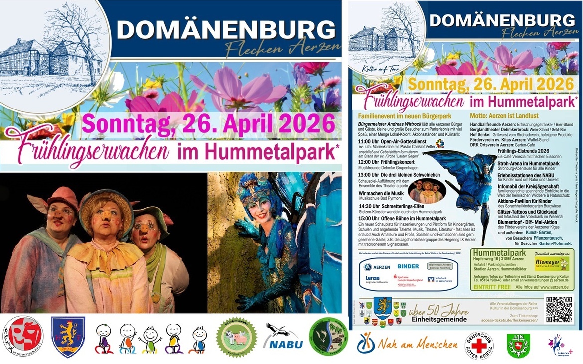 Frühlingserwachen im Hummetalpark - Motto: Aerzen ist Landlust