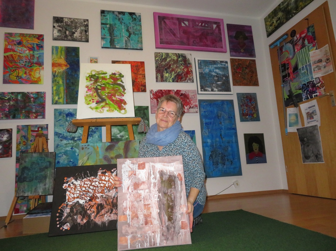 Anna Otto - Nie zu spät für Träume / Ausstellung im StadtHaus